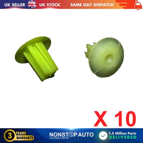 10x locking nut trim panel - locking,