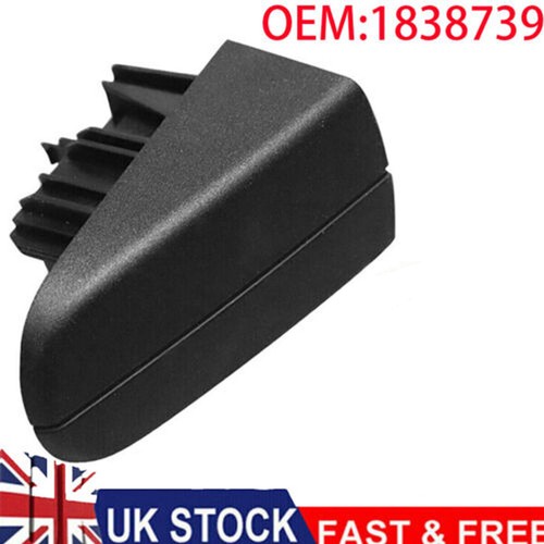 Black door exterior handle - black,