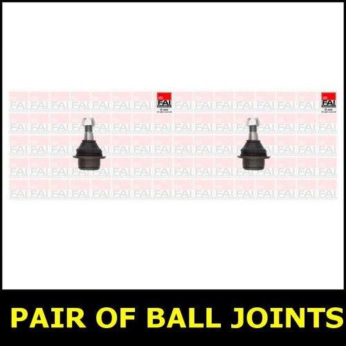 Pair ball joint front - front, axle