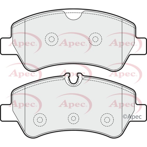 Brake pads set for - for, ford