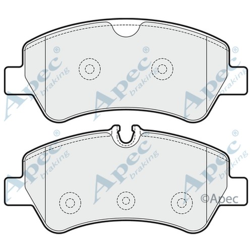 Brake pads set - pads, ford