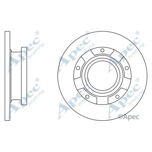 Brake discs solid - brake,