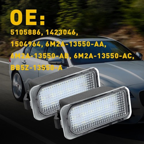 Led license number plate - led, light