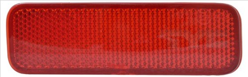 Reflector rear left - reflector, fits