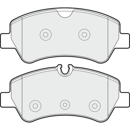 Brake pads set - brake,