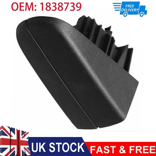 Black door exterior handle - black,