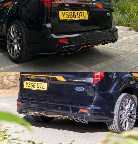 Custom rear bumper for - v2,