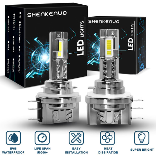 H15 led headlight bulbs - bulbs, high