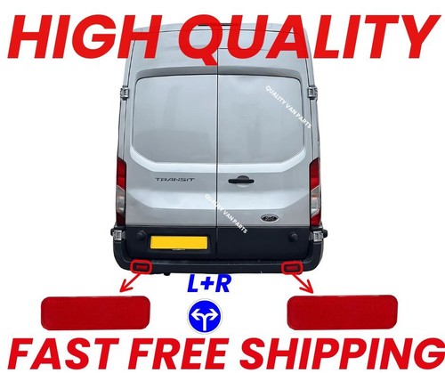 Rear bumper reflector left - rear,