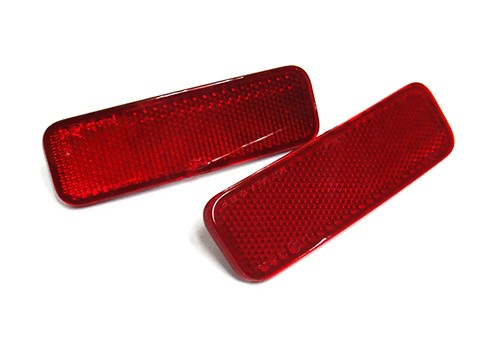 Red rear bumper - red,
