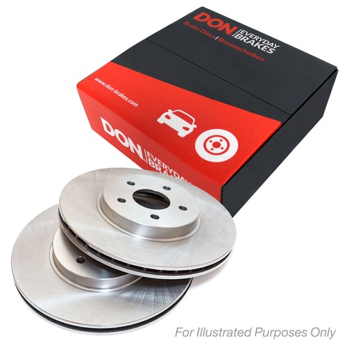 Brake discs vented - 2x,