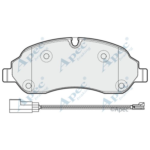 Brake pads set for - set, ford