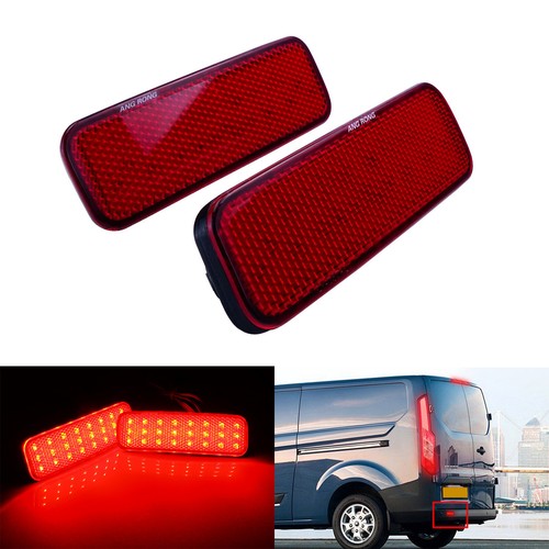 Rear bumper reflector - 2x,