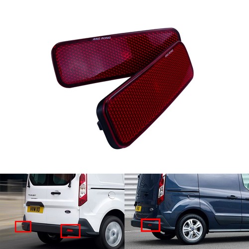 Rear bumper reflector - rear,